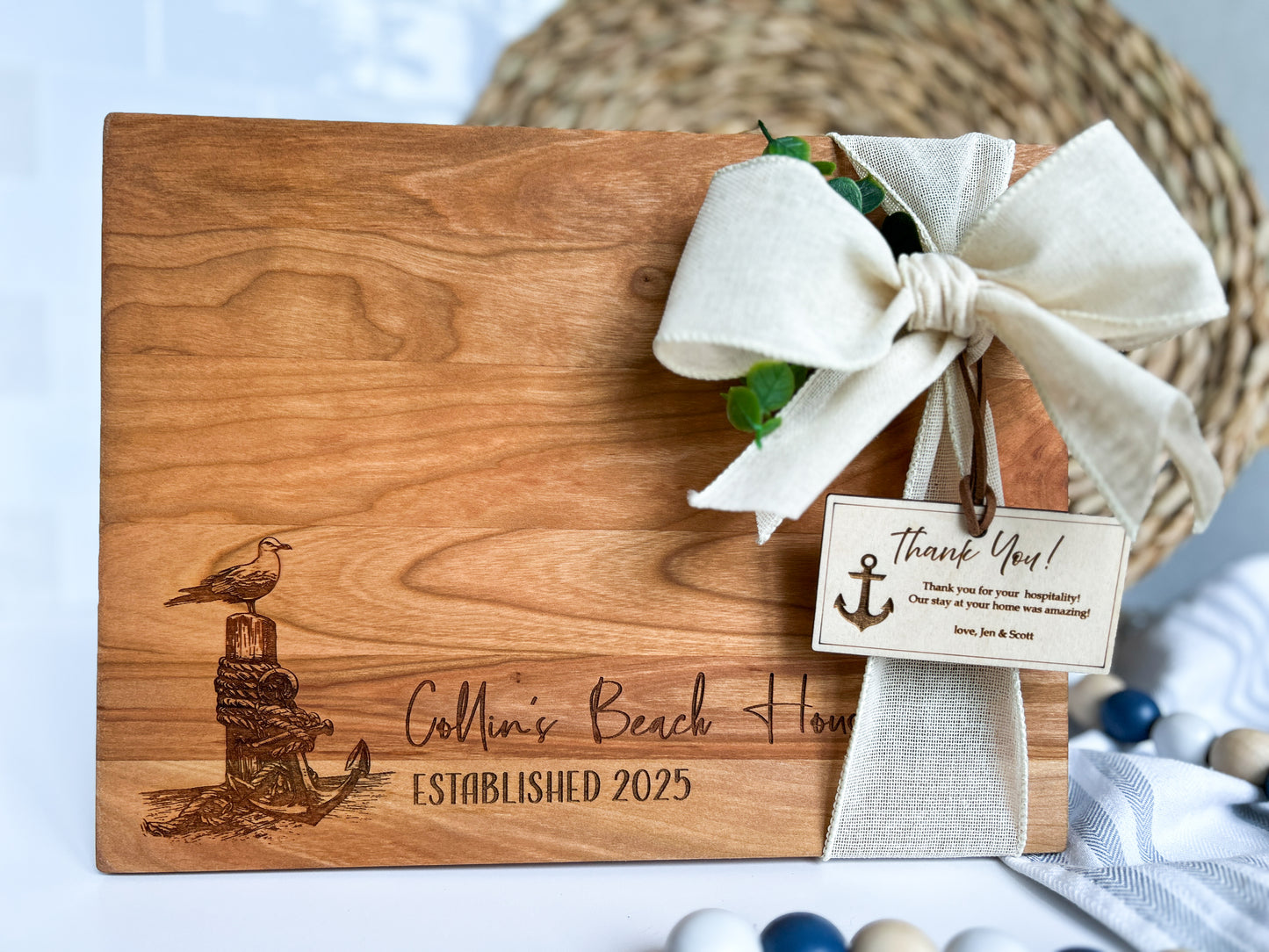 Beach Themed Custom Cutting Boards