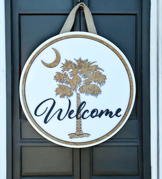 Neutral South Carolina Sign