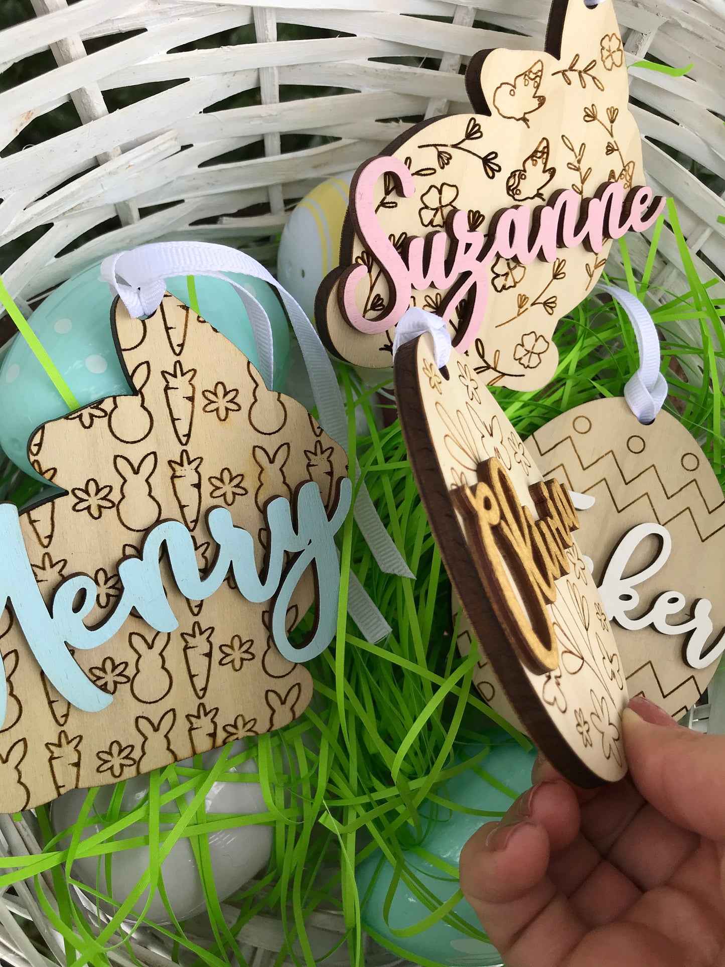 Personalized Easter Basket Tags or Gift Tags