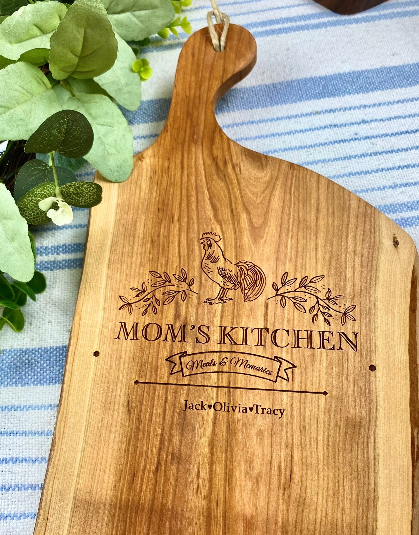 Personalized Mother's Day Cutting Board Gift