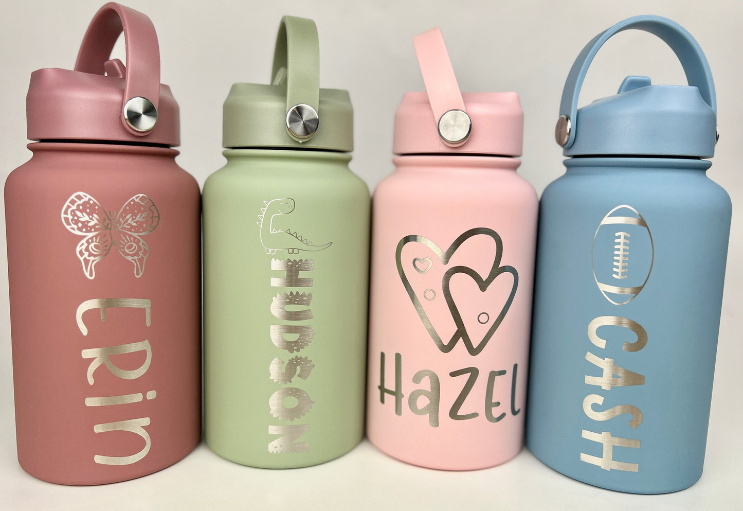 Personalized Child's Tumbler with their Name and Optional Cute Designs