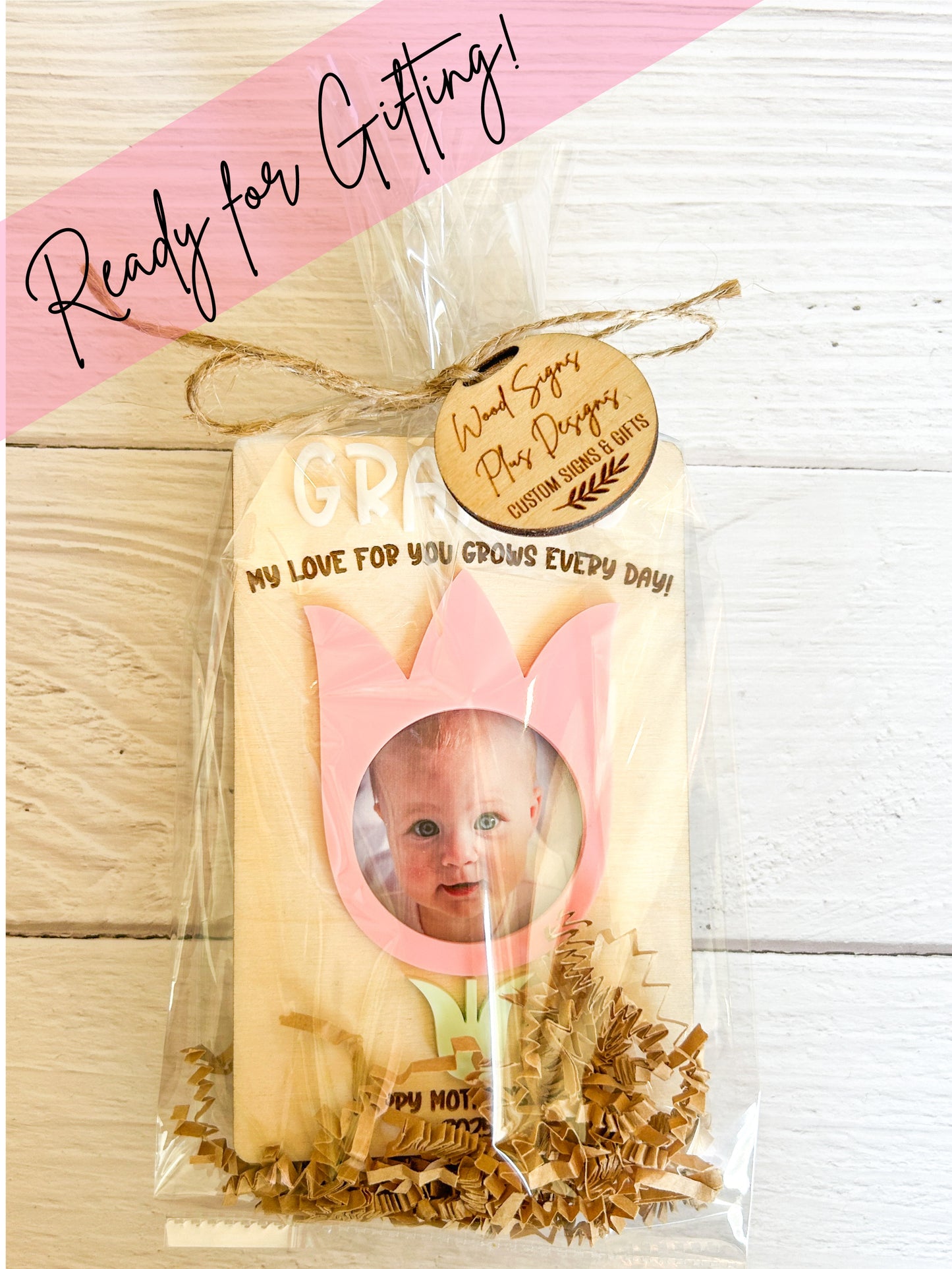 Photo Magnet Gift for Mother's Day, Picture Magnet Gift for Grandma or Mom